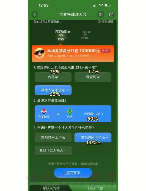 世界杯竞猜应用:掌握这些技巧,轻松提升获奖概率! 世界杯竞猜应用:掌握这些技巧,轻松提升获奖概率!